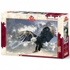 Пазл ART PUZZLE Черно-белый (Белоголовый орлан), 500 элементов (4167)