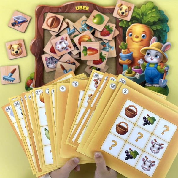 Детская настольная игра "Судоку" (ПСД297) PSD297, 70 фишек Детская настольная игра "Судоку" (ПСД297) PSD297, 70 фишек