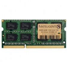 Модуль памяти для ноутбука SoDIMM DDR3 4GB 1333 MHz INTELIGENTES (IS3ABA1/4)