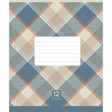 Тетрадь ученическая "Plaid pattern" 024-3345K-2 в клетку, 24 листа