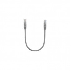 Патч-корд 0.25м, RJ-45, Cat.5e, CU, медь, серый Ritar (PCR-CU/0.25G / 00219)