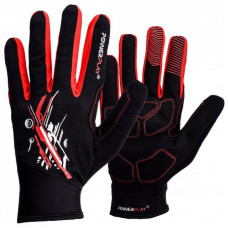 Велоперчатки PowerPlay 6607 Black/Red XL (PP_6607_XL_Red/Black)