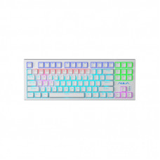 Клавиатура Aula F3032 White keycaps plus 21 Yellow keys KRGD Brown USB UA White (6948391201757)