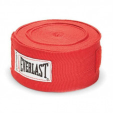 Бинт для спорта Everlast Pro Style Hand Wraps 180 х 2 червоний Уні 180 (457,2см) (723771-71-4)