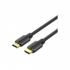 Кабель мультимедийный HDMI M to HDMI M 20.0m 4K cotton braided black Vention (ALLBQ)