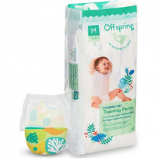 Подгузники Offspring трусики Размер M (6-11 кг) 42 шт, Лес (9355465009084) (DP-OI-FAP-M42P-FRT)