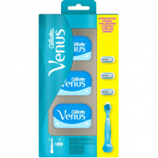 Бритва Gillette Venus Smooth станок + сменные картриджи 3 шт. (7702018469826)