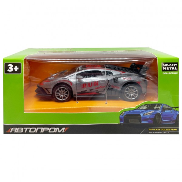 Модель автомобиля "Lamborghini Huracan" AP74183 масштаб 1:32 (Серебристый)