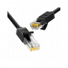 Патч-корд 0.5м, U/UTP Cat 6 CCA Lan Cable NW102 Black Ugreen (20158)