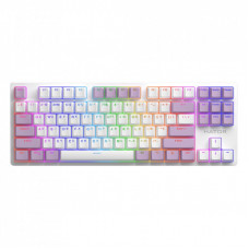 Клавиатура Hator Rockfall 2 Mecha Signature Edition USB White/White/Lilac (HTK-521-WWL)