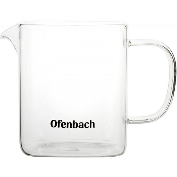 Чайник скляний заварювальний Ofenbach 1000мл зі знімним ситечком (0611m) (110481) Чайник скляний заварювальний Ofenbach 1000мл зі знімним ситечком (0611m) (110481)
