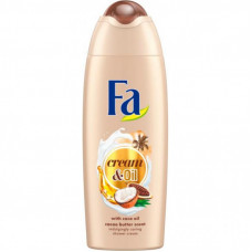 Гель для душа Fa Cream&Oil с маслом кокоса и ароматом какао 250 мл (9000100504287)