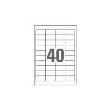 Этикетка самоклеящаяся UKRMARK 50х26 (40 на листі) с/кл (100листів) (900628)