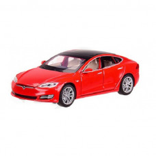 Машинка инерционная "Tesla Model S" Автопром 6614 1:32 (Красный)