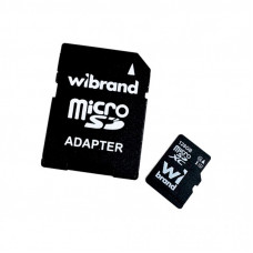 Карта памяти Wibrand 128GB microSD class 10 (WICDHU1/128GB-A)