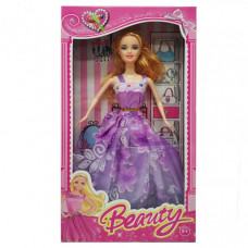 Кукла типа Барби 1219-5-1 в бальном платье (Фиолетовый)