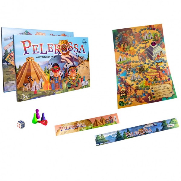 Настольная Игра-бродилка "Pelerossa" 30513 (рус.) Настольная Игра-бродилка "Pelerossa" 30513 (рус.)