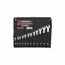 Набор ключей комбинированных 12шт. 6-14,17,19,22 мм, DIN3113, STORM INTERTOOL XT-1004 (107091)