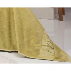 Махрове простирадло Belizza "Gold Yesil" 200х220см (114091)