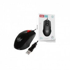 Мышка XO M1 RGB USB Black (XO-M1-BK)