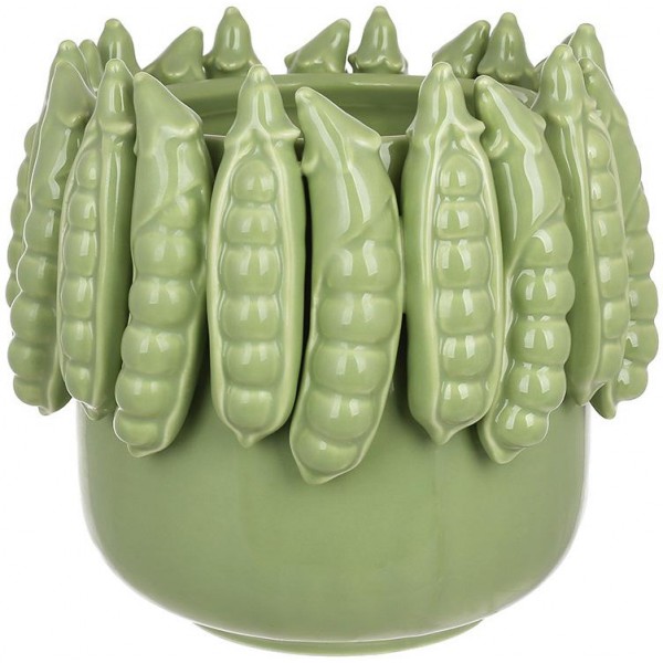 Ваза керамічна "Peas", 17см, діаметр 20см (горох) (134291)
