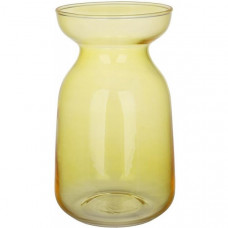 Ваза скляна "Retro Grace" Ø9х15см, жовте скло (119491)