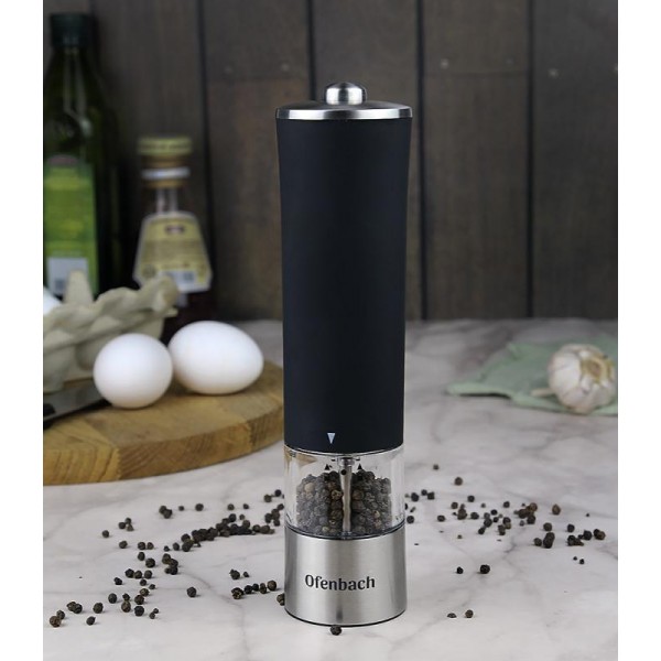 Млин для спецій Ofenbach Electric Pepper Mill електричний з підсвічуванням (109591)