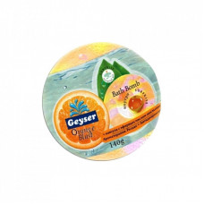 Бомбочка для ванны Geyser Orange Blast с капсулой эфирного масла 140 г (4820091145864)