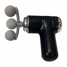 Массажер Fascial Gun, Портативный массажный пистолет LM-130 с турборежимом Черный (126691)