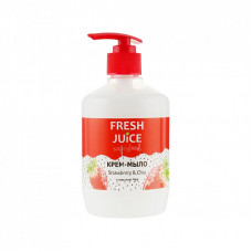 Жидкое мыло Fresh Juice Superfood Strawberry & Chia 460 мл (4823015942211)