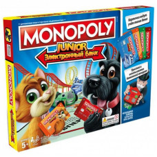 Настольная игра Hasbro Моя первая Монополия с банковскими картами (E1842)