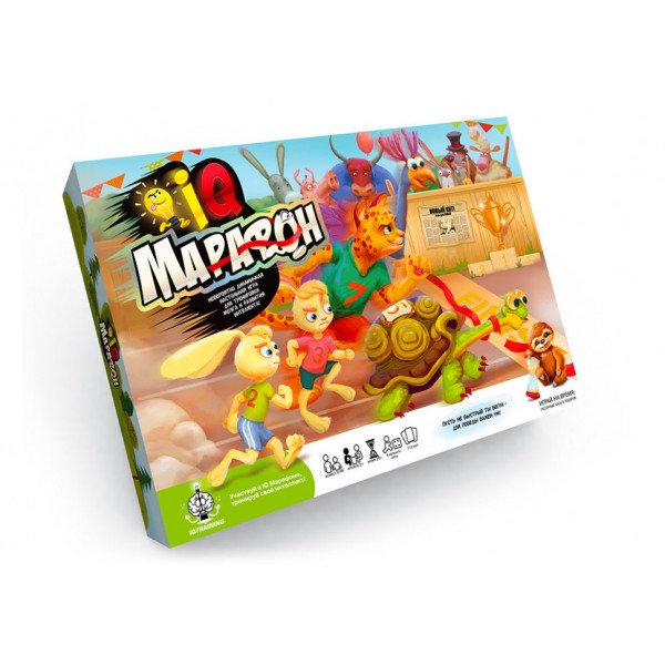 Настольная игра "IQ Марафон" G-IQM-01-01U на укр. языке