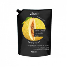 Жидкое мыло Energy of Vitamins Дыня с глицерином дой-пак 450 мл (4820074623099)