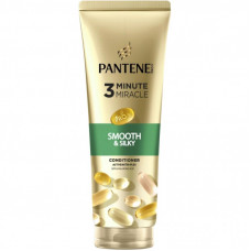 Кондиционер для волос Pantene Pro-V 3 Minute Miracle Гладкое и шелковистое 220 мл (8700216823609)