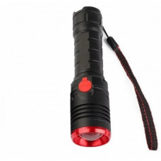 Тактический ручной фонарь X-Balog BL-A02-P50 с зарядкой USB фонарик (38791)