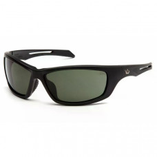 Защитные очки Venture Gear Tactical Howitzer Black (forest gray) Anti-Fog, черно-зеленые в черной оправе. (105891)