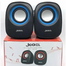 Компьютерные колонки JEDEL JD-M600 Чёрные с синим (116402)