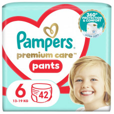 Подгузники Pampers Premium Care Pants Размер 6 (15+ кг) 42 шт (8001841325545)