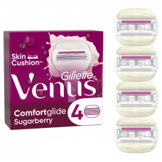 Сменные кассеты Gillette Venus Comfortglide Sugarberry Plus Olay 4 шт. (8700216122849)