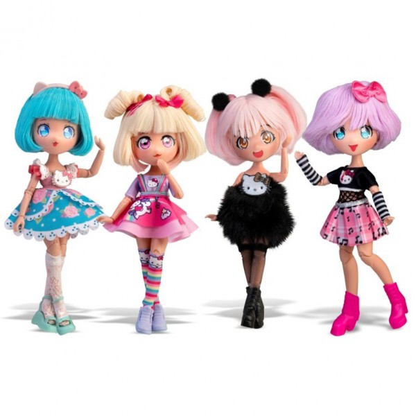 Детская кукла "Золотая Дева" 4SF Manga Dolls HKTF0200 серии "Hello Kitty"