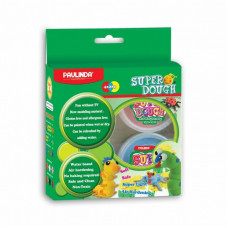 Набор для творчества Paulinda Super Dough 4*28г буклет "Шаг за шагом-Животные" (PL-081185)