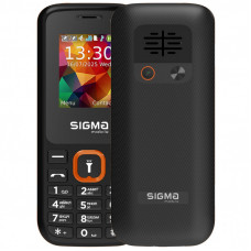 Мобильный телефон Sigma X-style 171 MINI Black-Orange (4827798813737)