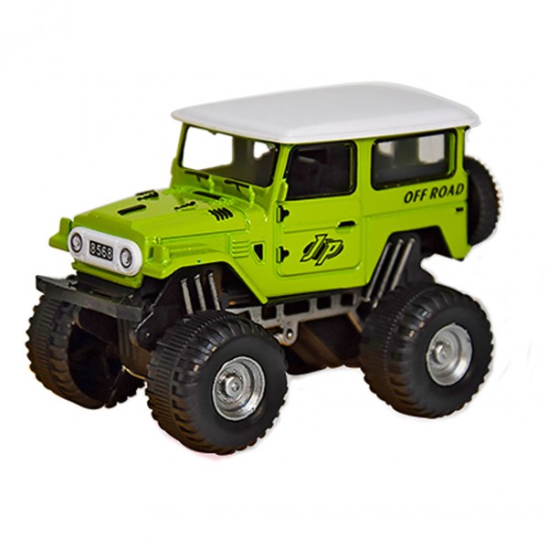 Машина металл АВТОПРОМ 7888 Toyota 40 Series Land Cruiser 1:50 (Зеленый)