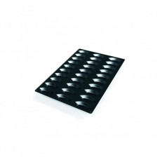 Форма для выпечки Silikomart 600x400 мм "човник" 105 х 45 мм, h 15 мм (SQ054/YL)