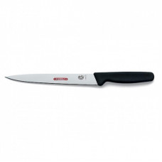 Кухонный нож Victorinox Fibrox филейный 16 см, черный (5.3803.16B)