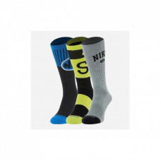 Носки Nike U NK SB EVERYDAY MAX LTWT CREW 3PR CU6478-902 34-38 3 пари Мультиколор (194500854062)