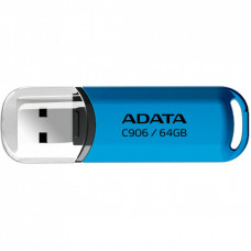 USB флеш накопитель ADATA 64GB C906 Blue USB 2.0 (AC906-64G-RWB)