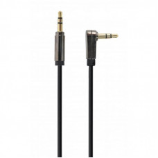Кабель мультимедийный 3.5mm M to 3.5mm M 1.0m 90° corner Cablexpert (CCAPB-444L-1M)