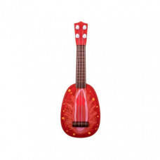 Гитара игрушечная Fan Wingda Toys 819-20, 35 см (Клубника)