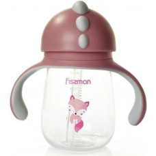 Пляшка дитяча Fissman Babies "Хитра Лисичка" 260мл з ручками (114312)